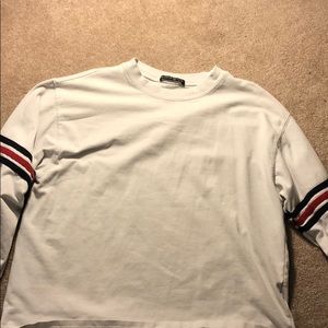 Cute white brandy Melville long sleeve